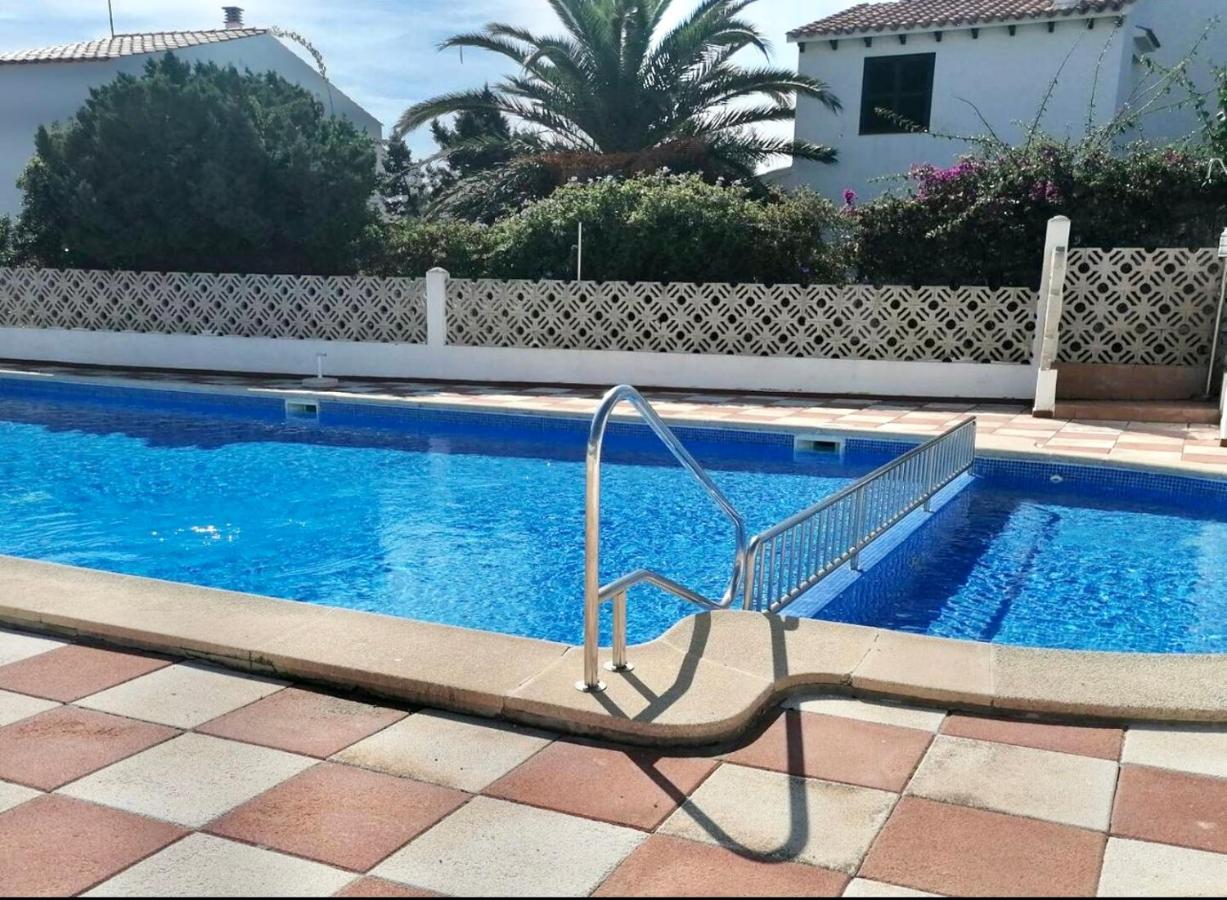 Bonito Apartamento Con Terraza, Jardin Y Piscina Cala'N Bosch  Exteriör bild