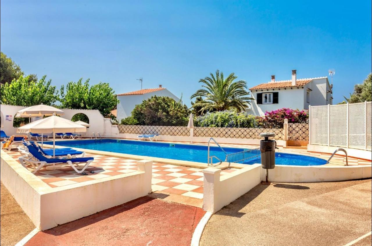 Bonito Apartamento Con Terraza, Jardin Y Piscina Cala'N Bosch  Exteriör bild