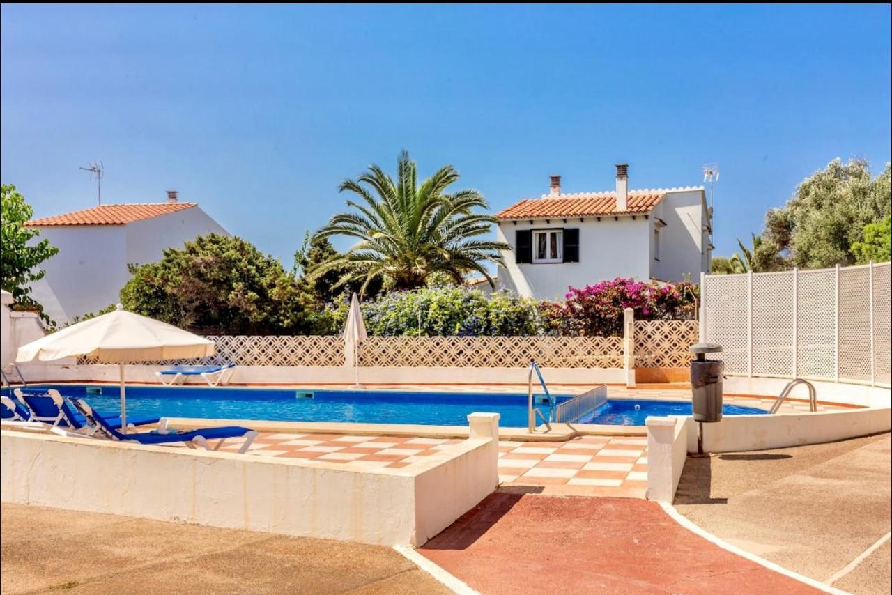 Bonito Apartamento Con Terraza, Jardin Y Piscina Cala'N Bosch  Exteriör bild